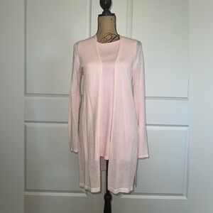 Light & airy cardigan with Wearever sleeveless top